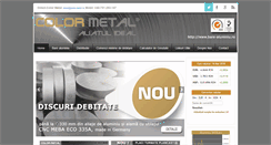 Desktop Screenshot of bare-aluminiu.ro